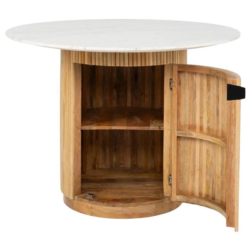 Karlen Round Counter Table w/Storage alternate image, 2 of 6 images.