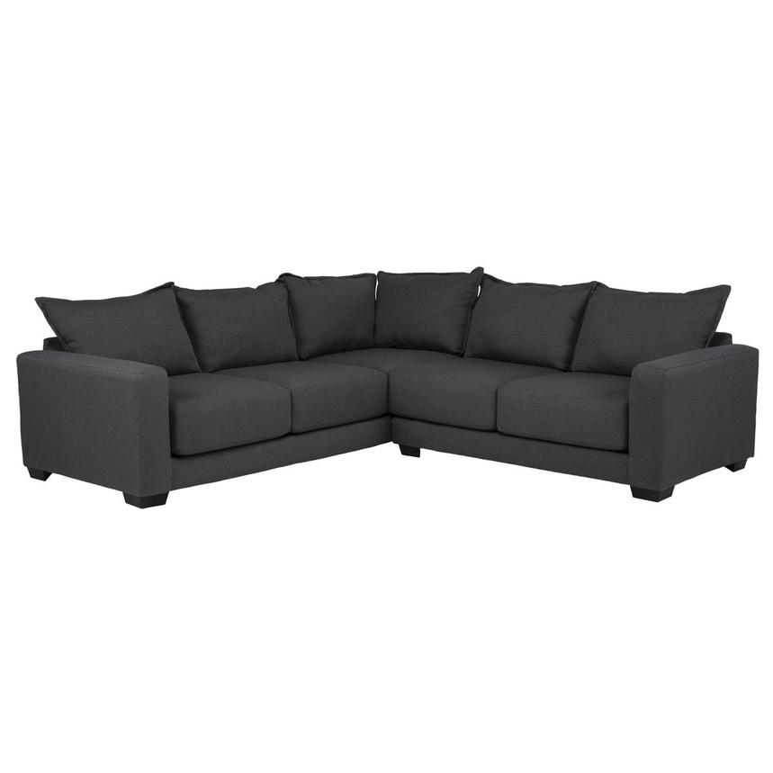 Pine Dark Gray Sectional Sofa alternate image, 2 of 7 images.