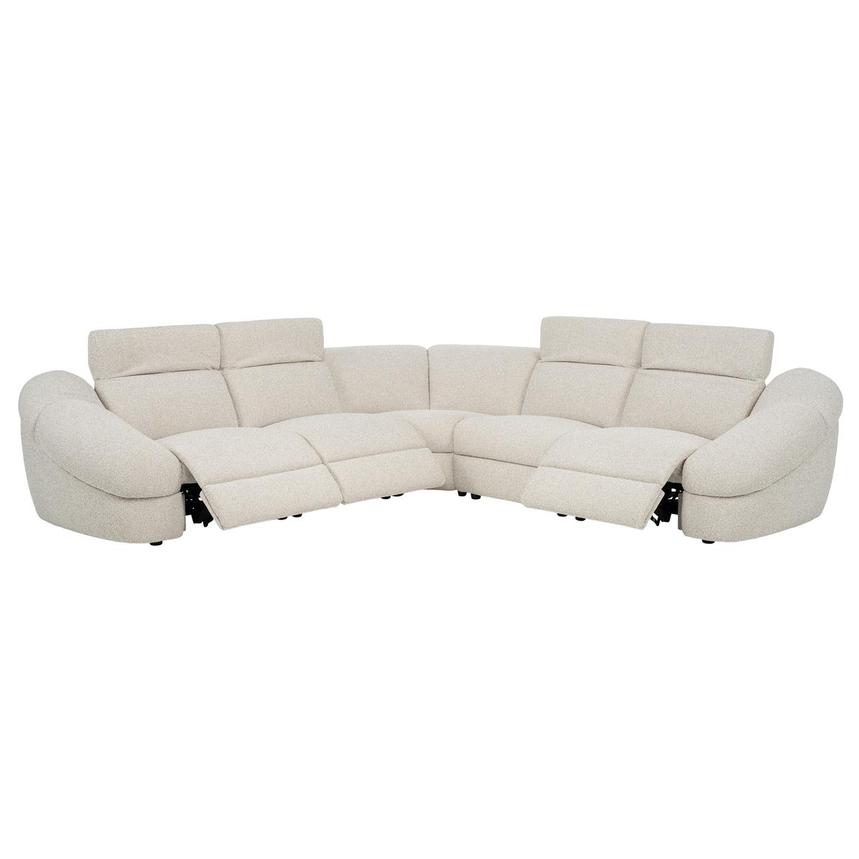 Massimo Power Reclining Sectional with 5PCS/3PWR alternate image, 4 of 10 images.