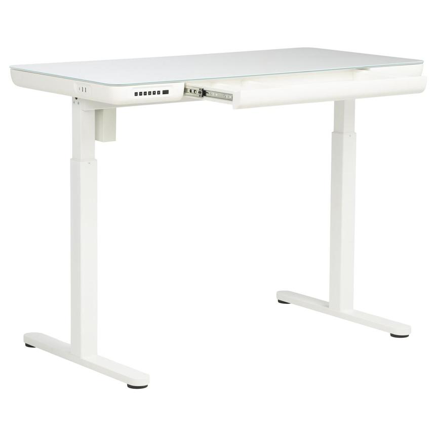 Ascend White Desk  alternate image, 4 of 10 images.