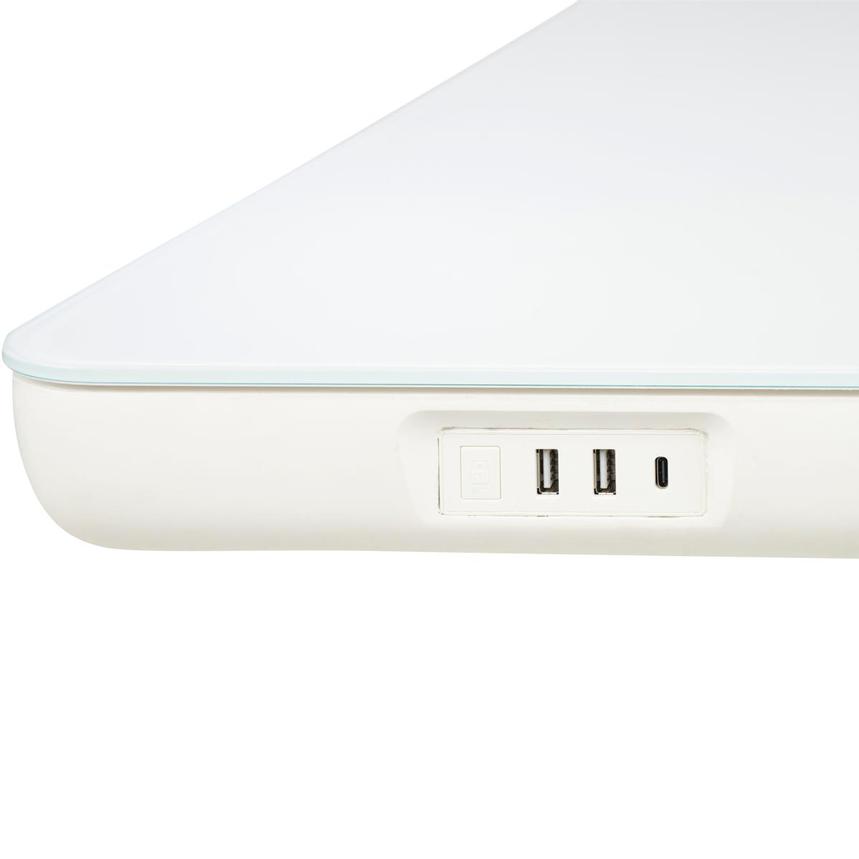 Ascend White Desk  alternate image, 9 of 10 images.