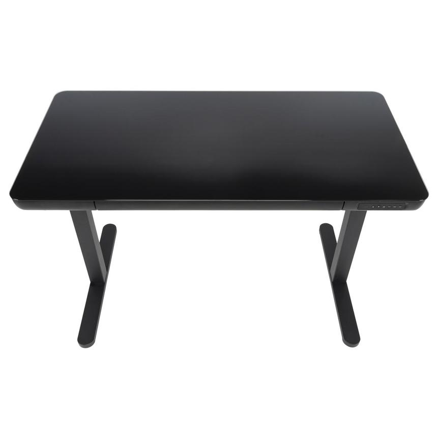 Ascend Black Adjustable Height Desk  alternate image, 5 of 9 images.