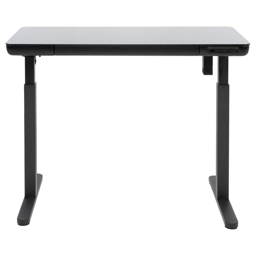 Ascend Black Adjustable Height Desk alternate image, 2 of 9 images.