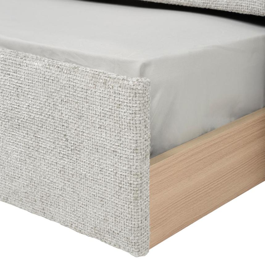 Jade Gray Twin Trundle Bed alternate image, 7 of 8 images.