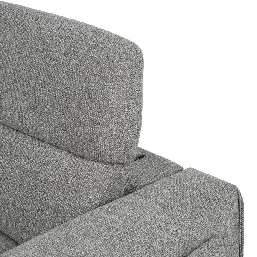Luke Dark Gray Power Reclining Sectional with 6PCS/2PWR  alternate image, 7 of 12 images.