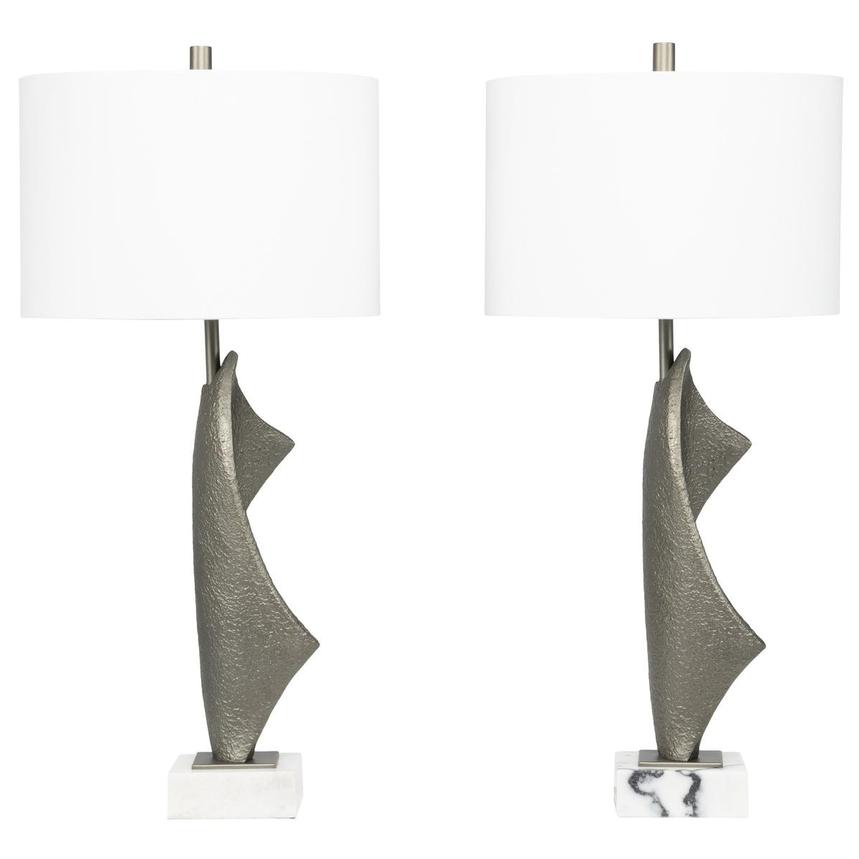 Obsidian Flare Table Lamp Set of 2 alternate image, 4 of 7 images.