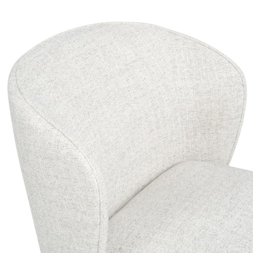 Lottie Gray Side Chair w/Casters  alternate image, 6 of 9 images.