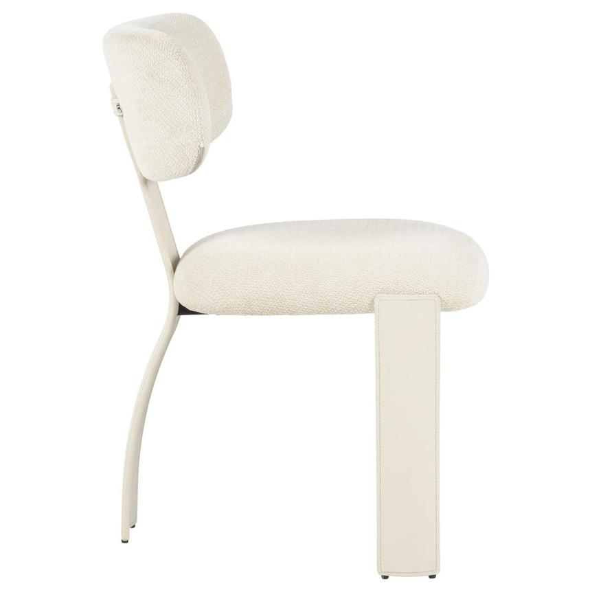 Natalie Beige Side Chair  alternate image, 4 of 9 images.