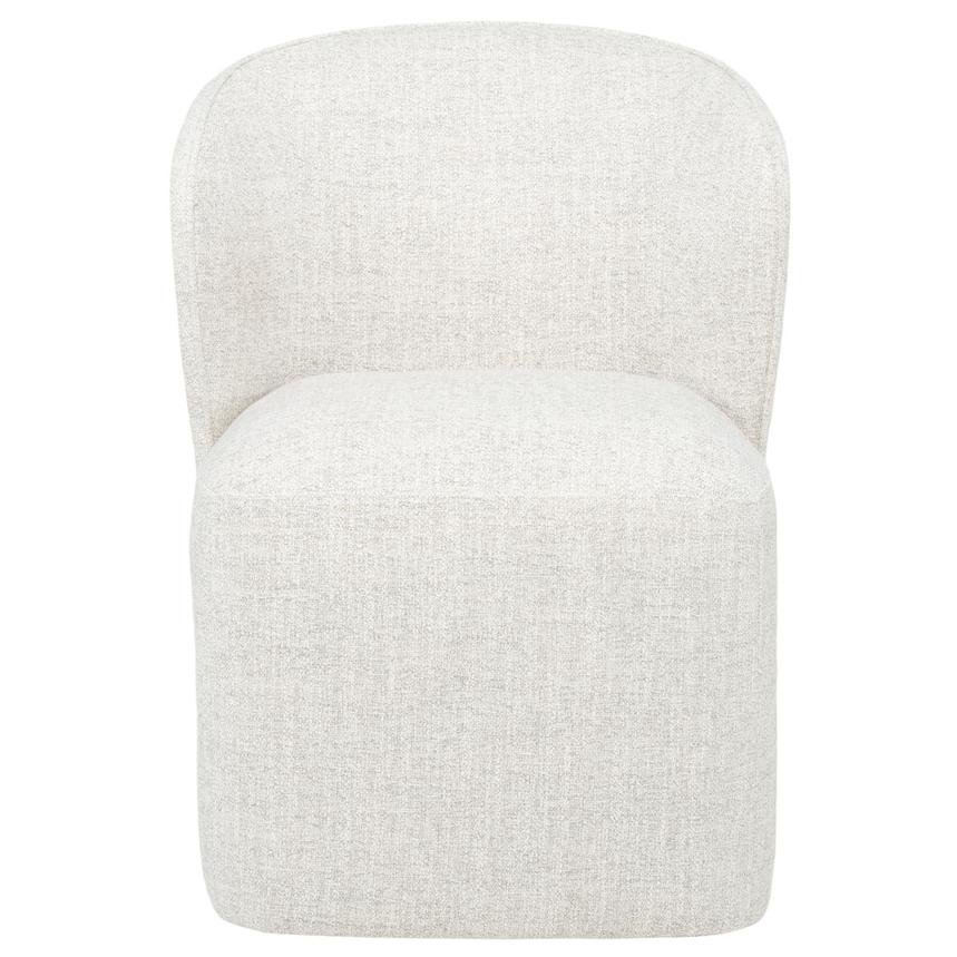 Lottie Gray Side Chair w/Casters alternate image, 2 of 9 images.
