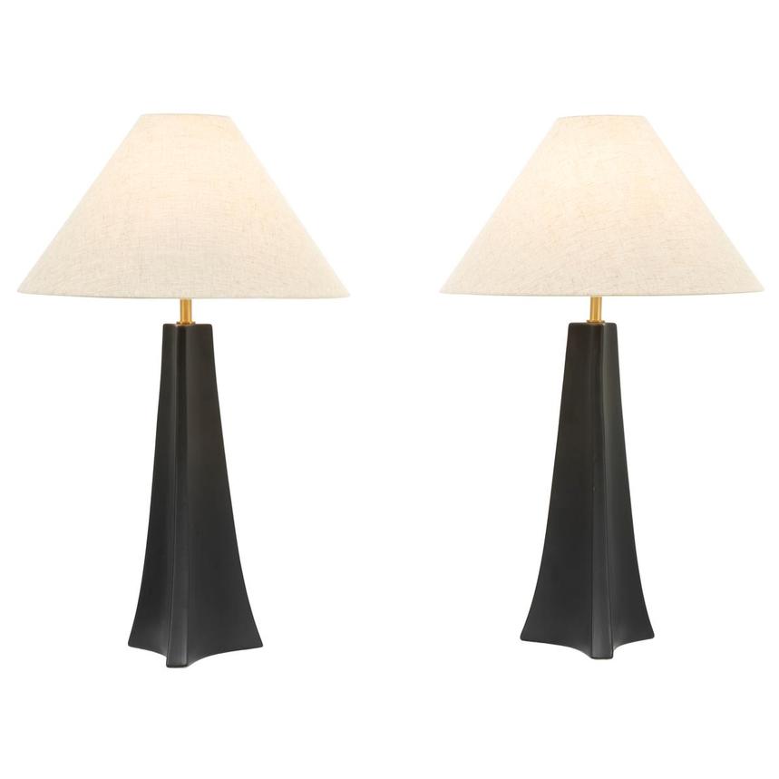 Linen Spire Lamp Table Lamp Set of 2 alternate image, 2 of 7 images.