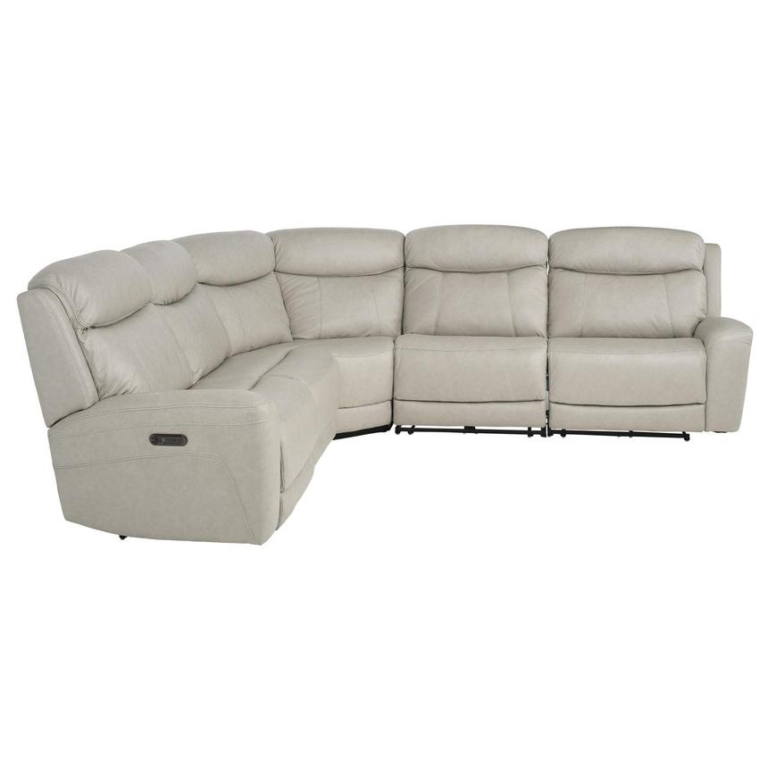 Shale Power Reclining Sectional with 5PCS/2PWR  alternate image, 4 of 10 images.