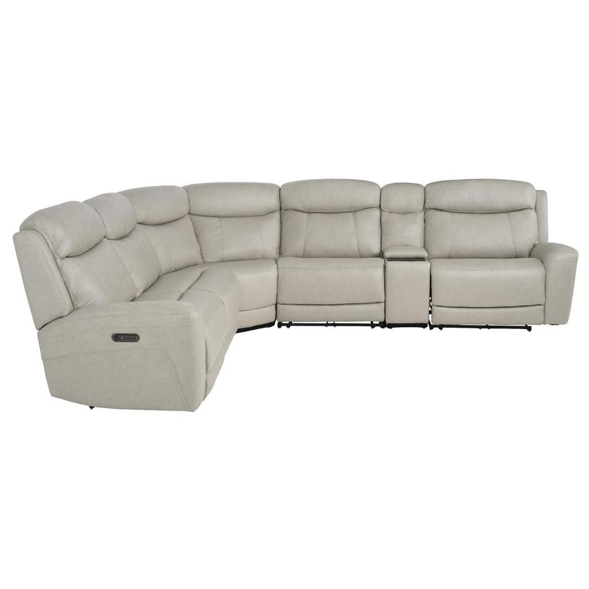 Shale Power Reclining Sectional with 6PCS/3PWR  alternate image, 4 of 17 images.