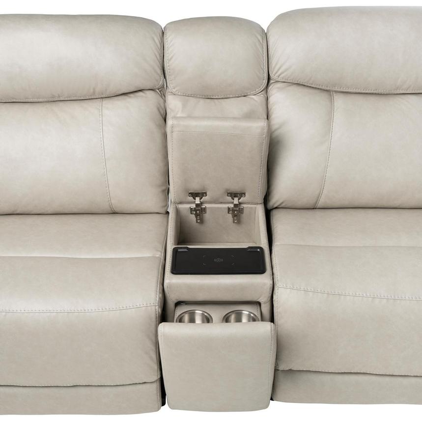 Shale Power Reclining Sectional with 6PCS/3PWR  alternate image, 9 of 17 images.