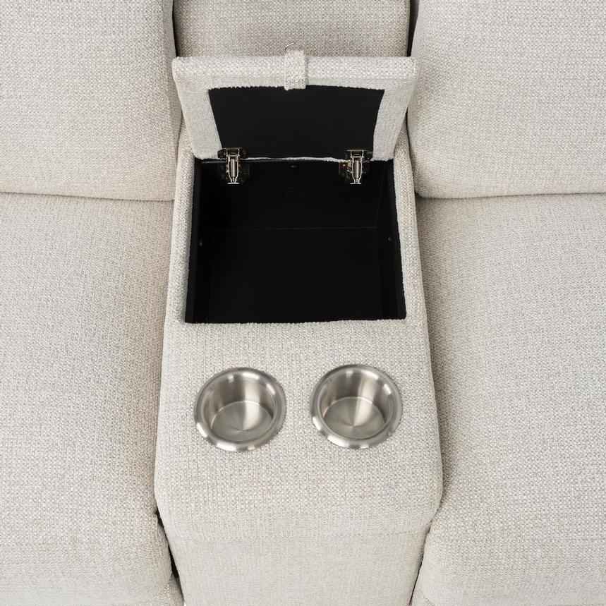Gian Carlo Power Reclining Sectional with 6PCS/3PWR alternate image, 9 of 12 images.