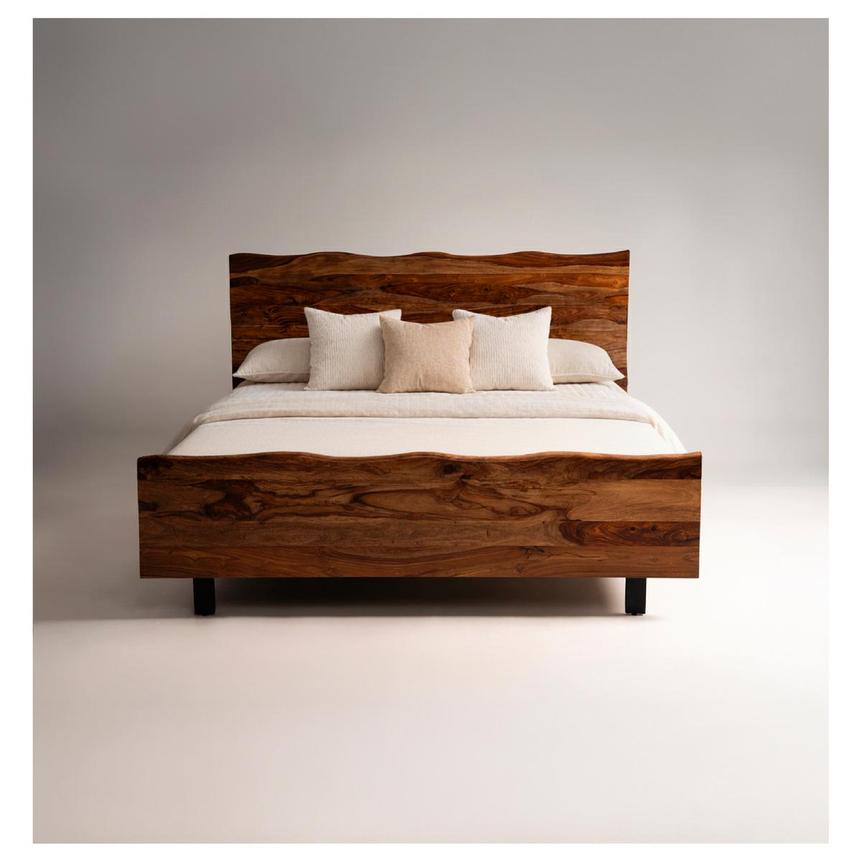 Brownstone Queen Panel Bed  alternate image, 2 of 8 images.