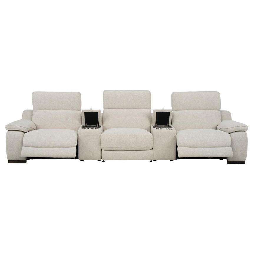 Gian Carlo Home Theater Seating with 5PCS/2PWR alternate image, 2 of 12 images.