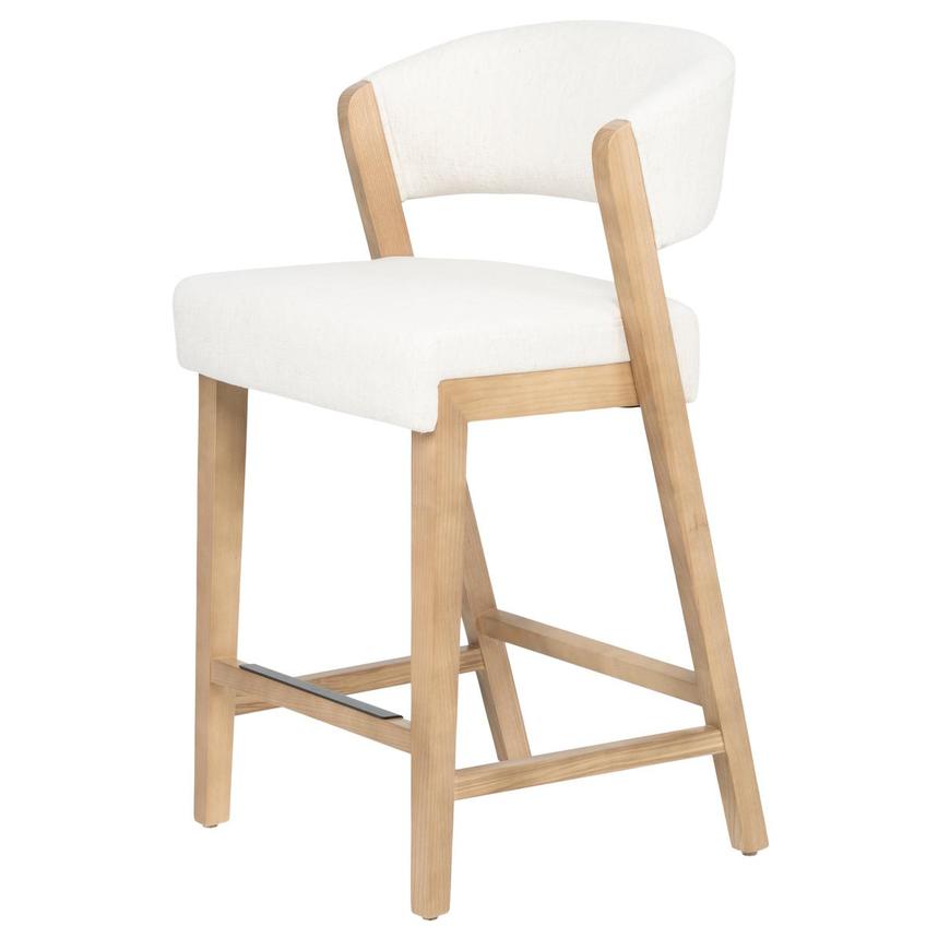 Kayla White Counter Stool  main image, 1 of 8 images.