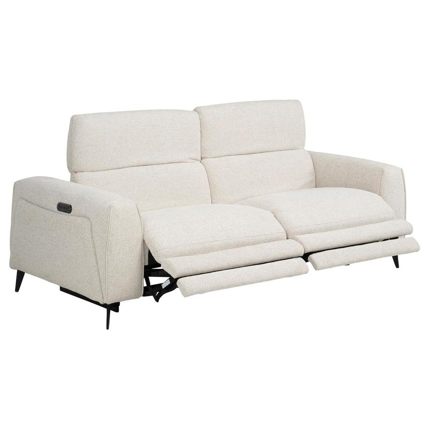 Luke Gray Power Reclining Sofa  alternate image, 4 of 12 images.