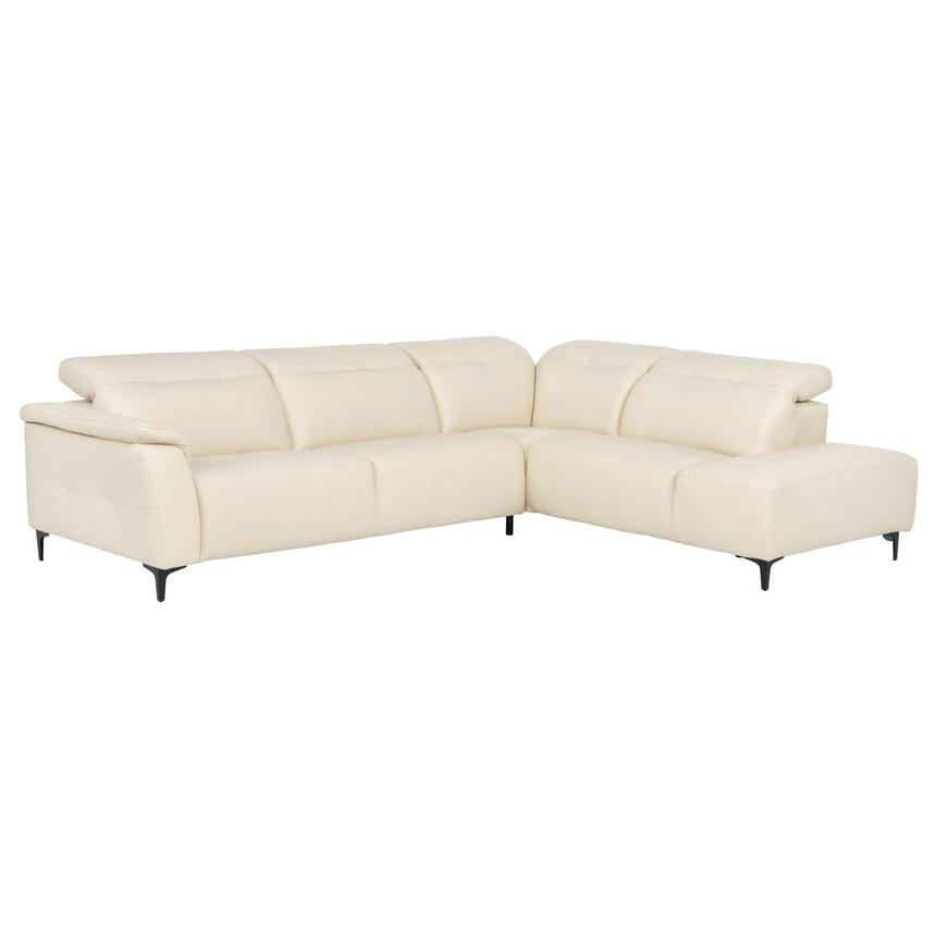 Nice Cream Sectional Sofa