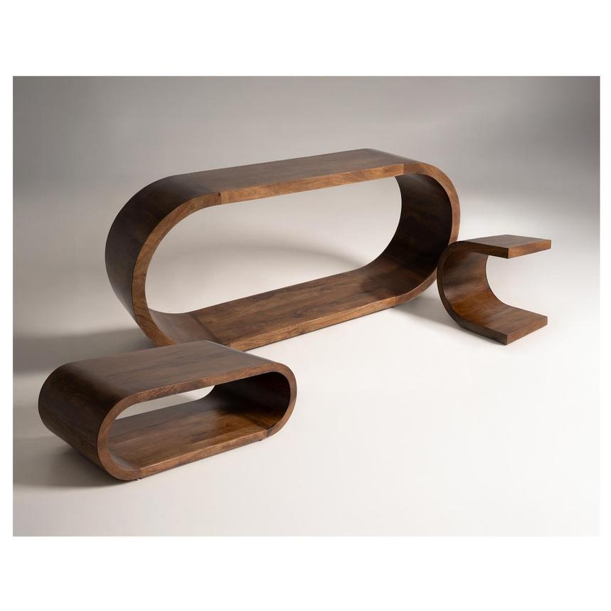 Oval Aura Console Table alternate image, 2 of 8 images.