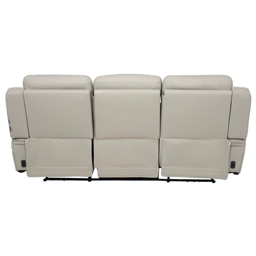 Kylo Light Gray Power Motion Leather Sofa  alternate image, 4 of 12 images.
