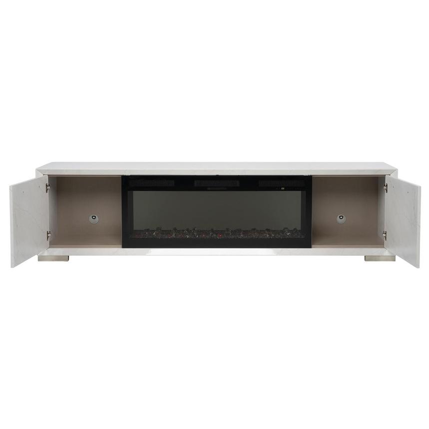 Kaia Gray Electric Fireplace w/Remote Control  alternate image, 4 of 10 images.