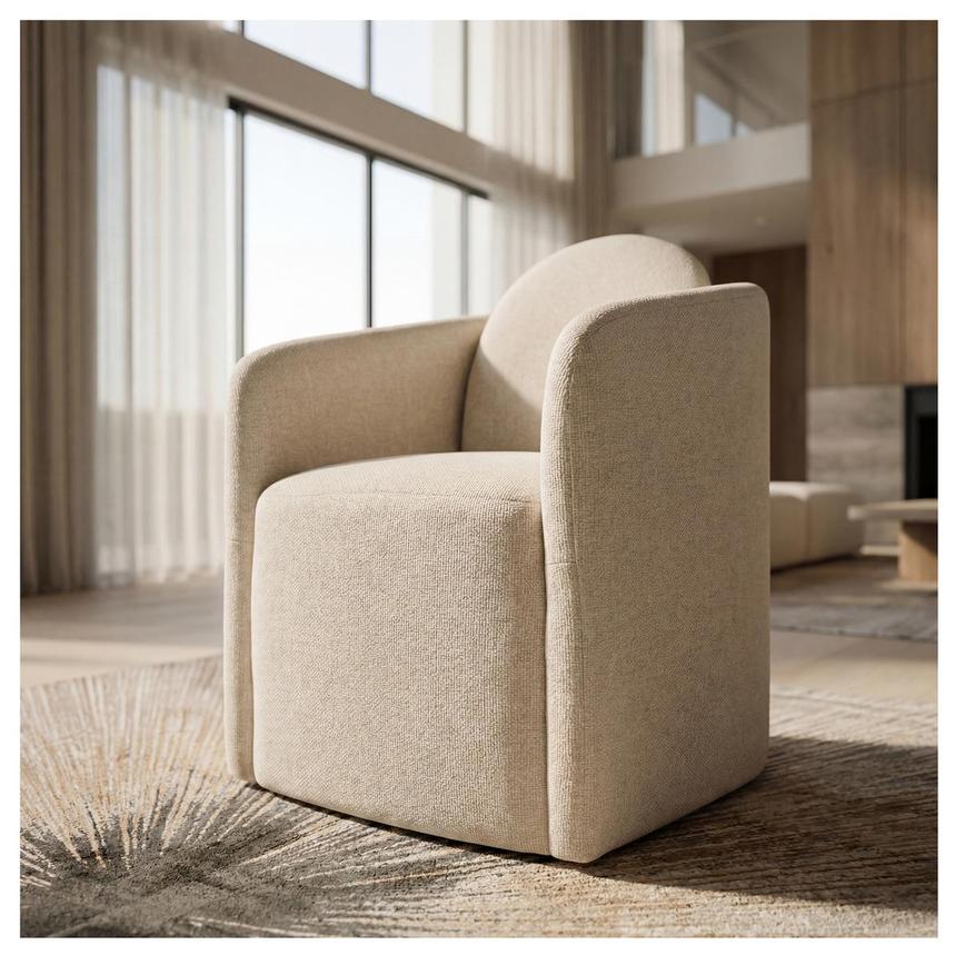 Layla Arm Chair w/Casters alternate image, 2 of 10 images.