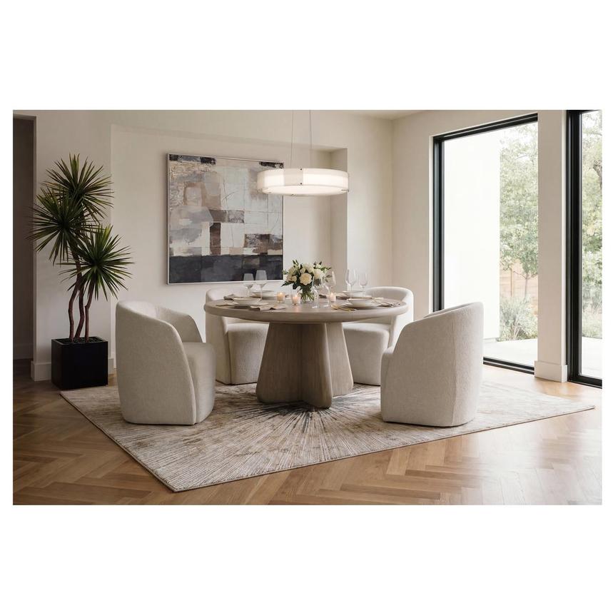 Arcadia 5-Piece Round Dining Set alternate image, 2 of 5 images.