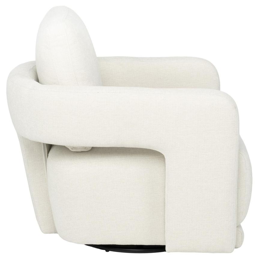 Carmello Light Gray Swivel Chair  alternate image, 4 of 8 images.