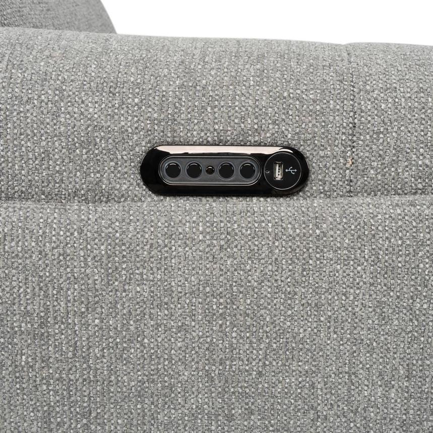 Luke Dark Gray Home Theater Seating with 5PCS/3PWR alternate image, 12 of 12 images.