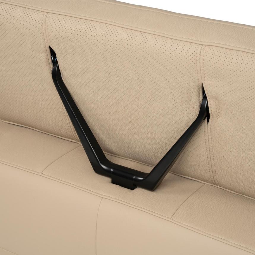 Nate Taupe Leather Corner Sofa w/Left Chaise  alternate image, 11 of 12 images.