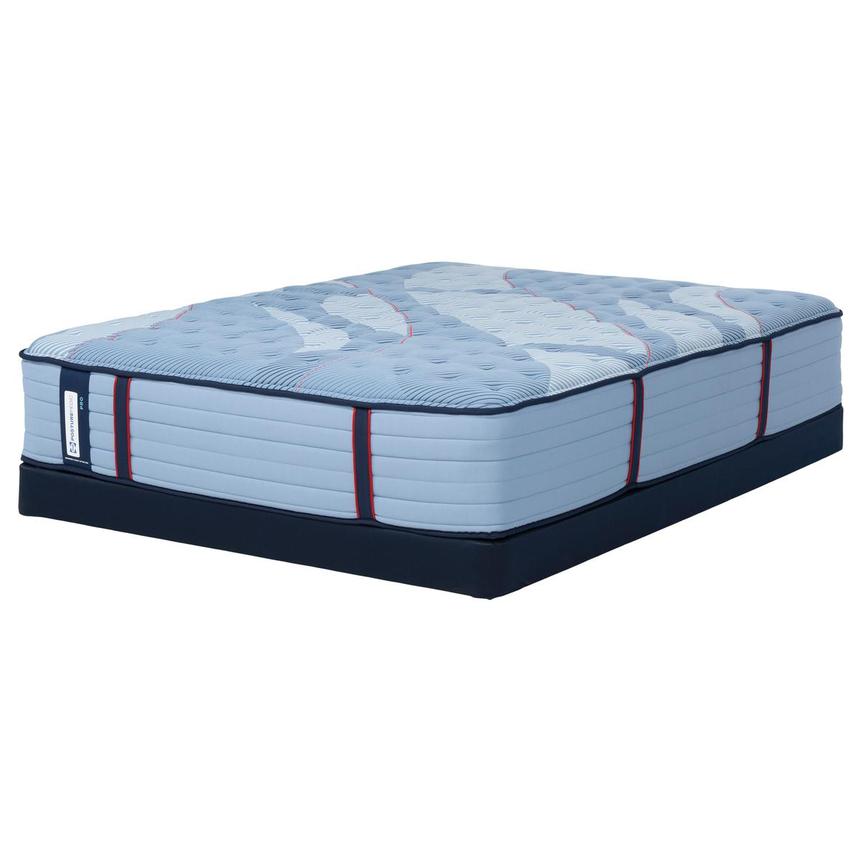 Pro Reno Medium Full Mattress w/Low Foundation by Sealy Posturepedic
