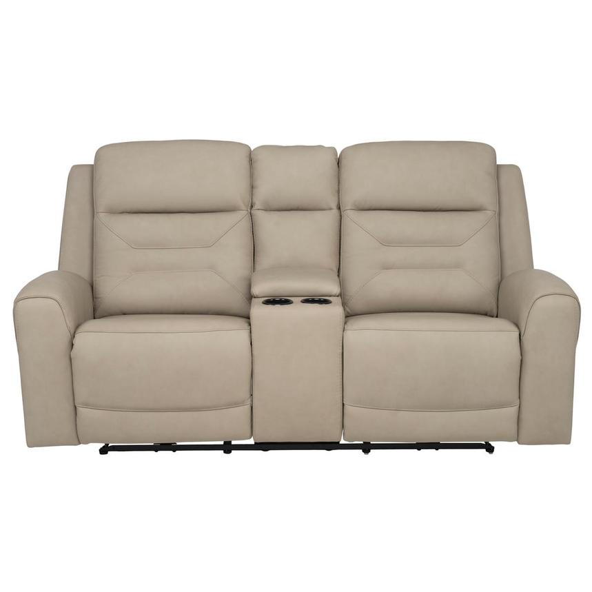 Solstice Leather Power Reclining Loveseat  main image, 1 of 13 images.