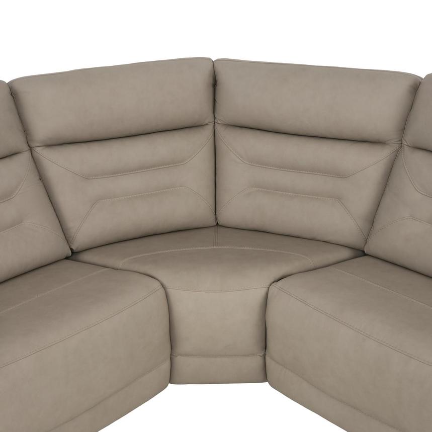 Solstice Leather Power Reclining Sectional with 5PCS/2PWR alternate image, 4 of 9 images.