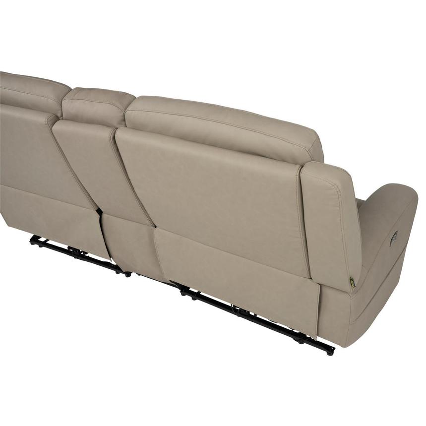 Solstice Leather Power Reclining Sectional with 7PCS/3PWR  alternate image, 6 of 12 images.