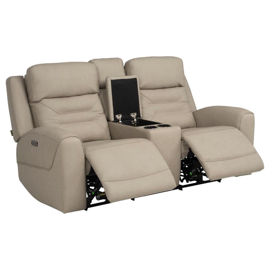 Solstice Leather Power Reclining Loveseat alternate image, 4 of 13 images.
