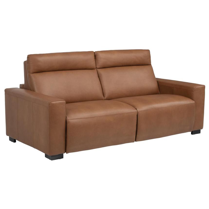 Yale Tan Queen Sleeper Recliner alternate image, 6 of 15 images.
