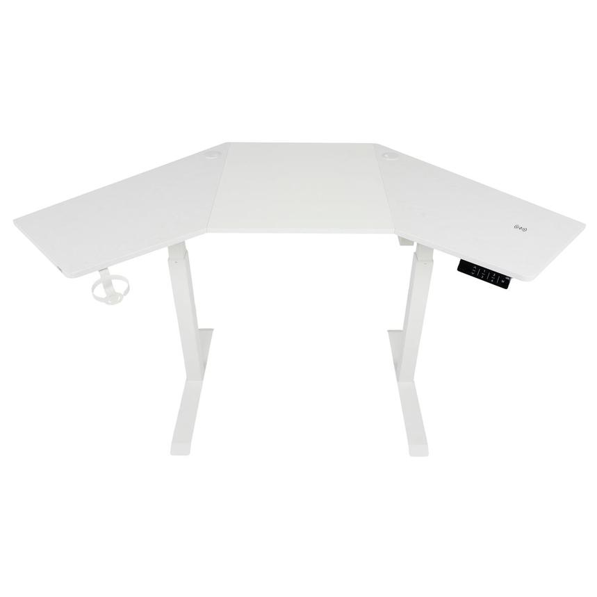 Vertex Adjustable Height Corner Desk  alternate image, 9 of 15 images.