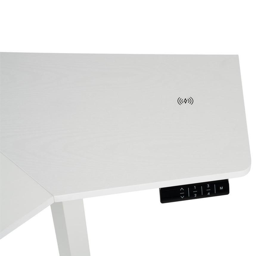 Vertex Adjustable Height Corner Desk  alternate image, 14 of 15 images.