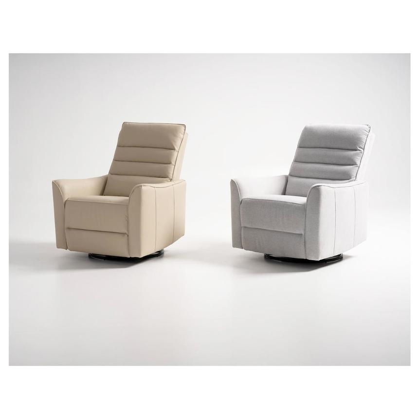 Campbell Cream Swivel Glider Recliner  alternate image, 4 of 13 images.