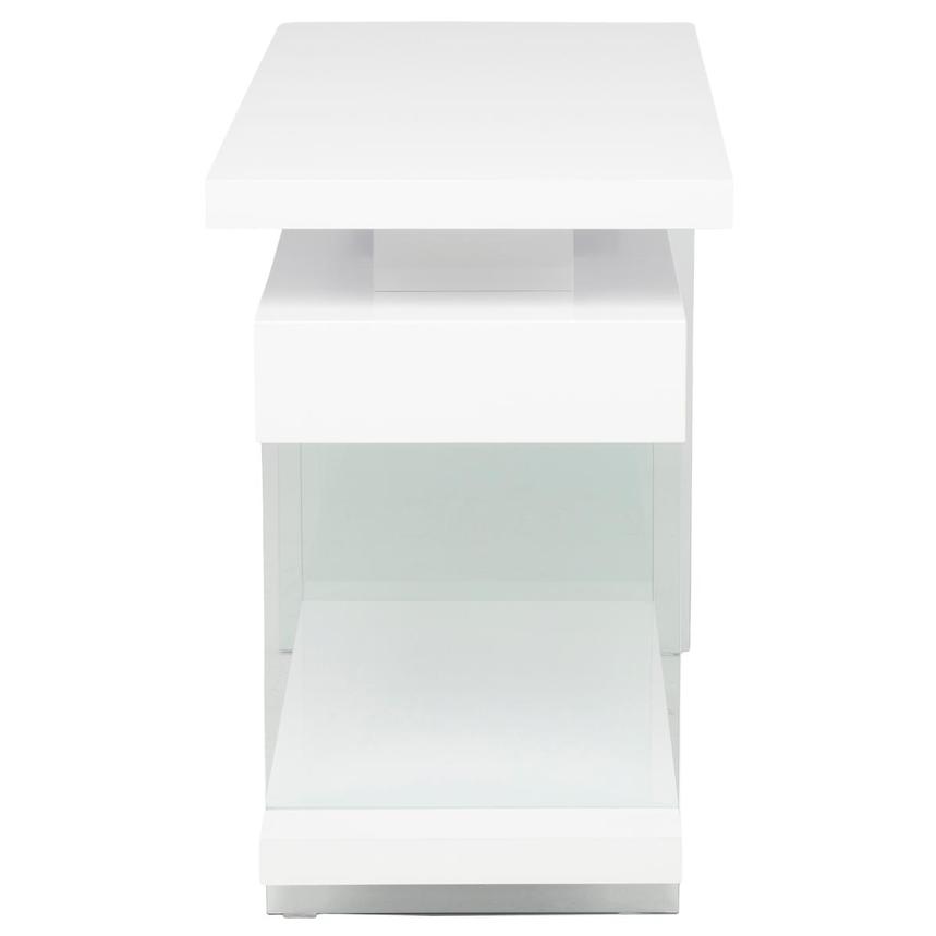 Fold White L-Shaped Desk  alternate image, 5 of 14 images.