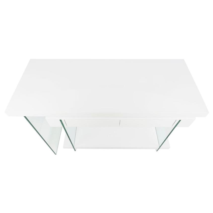 Fold White L-Shaped Desk  alternate image, 10 of 14 images.