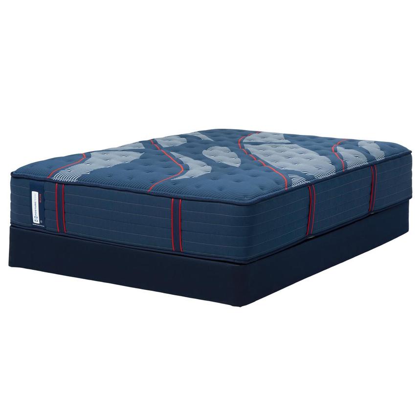 Elite Albany Firm Twin XL Mattress w/Regular Foundation by Sealy Posturepedic