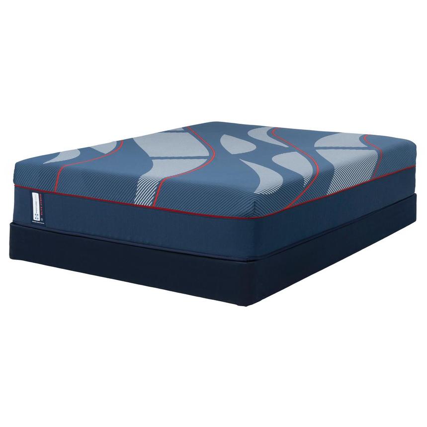 Elite Albany Medium Full Mattress w/Regular Foundation by Sealy Posturepedic