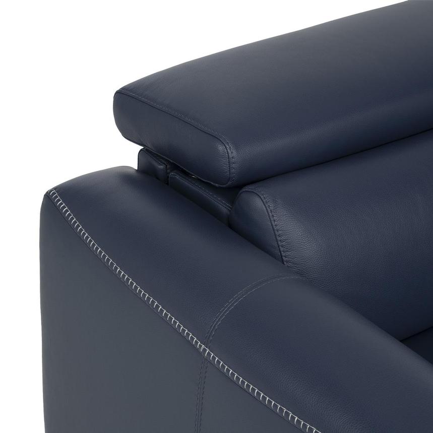 Bay Harbor Blue Leather Sleeper  alternate image, 9 of 13 images.