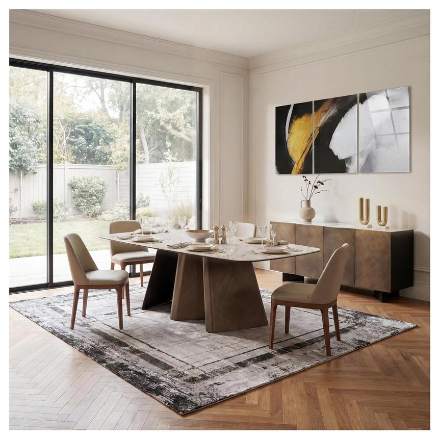 Donati Rectangular Dining Table  alternate image, 2 of 8 images.