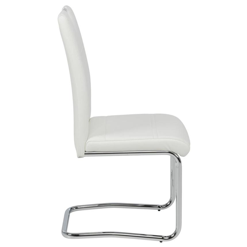 Leia White Side Chair alternate image, 4 of 9 images.