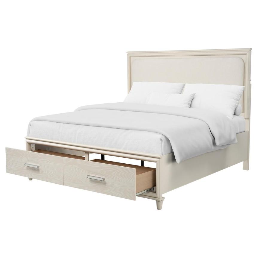 Magnolia Queen Storage Bed w/Light  alternate image, 4 of 12 images.
