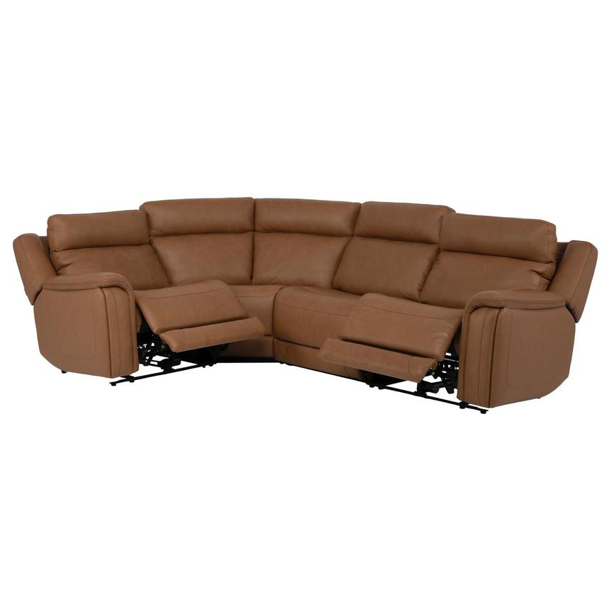 Venus Leather Power Reclining Sectional with 4PCS/2PWR  alternate image, 4 of 15 images.