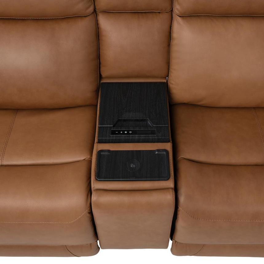 Venus 6PCS/3PWR Leather Power Reclining Sectional w/Beverage Cooler alternate image, 11 of 18 images.